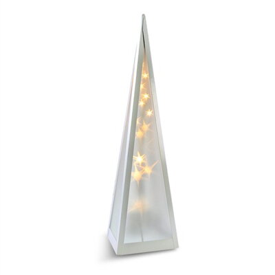 Solight LED vianočná pyramída, 3D efekt svetla, 45cm, 230V, teplá biela