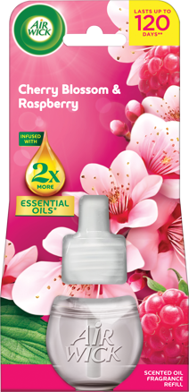 AIR WICK Electric osviežovač 19ml náplň Čerešňový kvet a malina