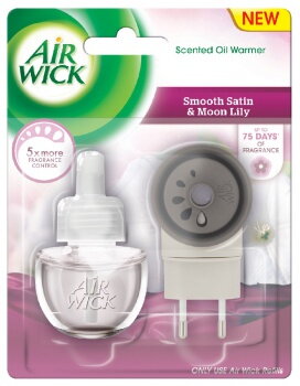 AIR WICK Elektrický osviežovač vzduchu - STROJČEK & NÁPLŇ - JEMNÝ SATÉN