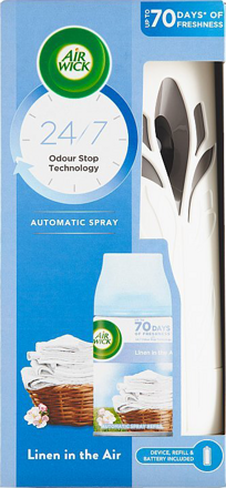 AIR WICK Freshmatic osviežovač 250ml Prádlo vo vánku