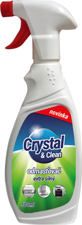 CRYSTAL&CLEAN 500ml odmasťovač extra silný