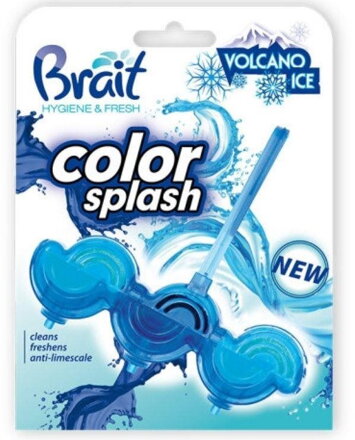 BRAIT WC blok color splash 45g Ice