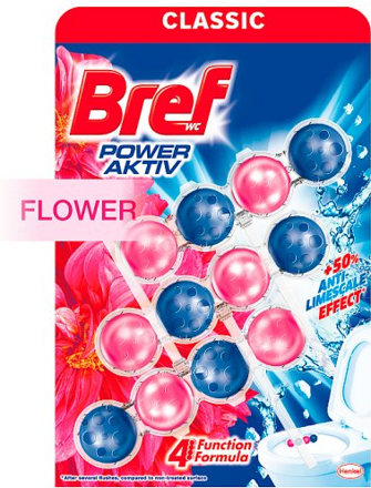 Bref Power Active 3x50g Flowers Blos