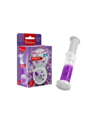 WC gél - disk 30g - 6 dávok levanduľa