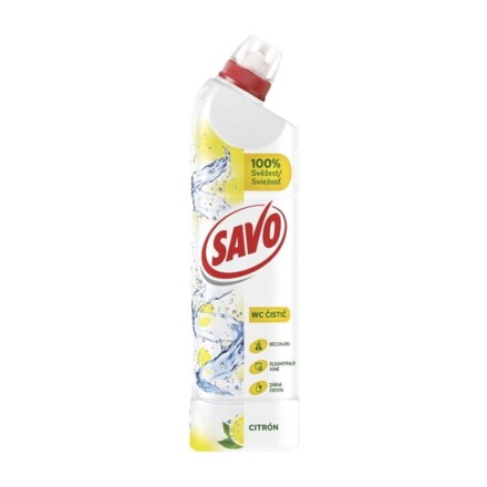 SAVO WC Citrón dezinfekcia a sviežosť 750ml