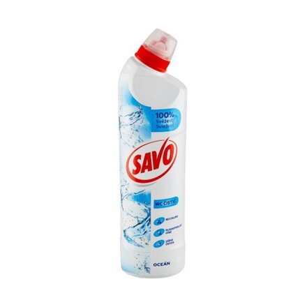 SAVO WC Oceán dezinfekcia a sviežosť 750ml