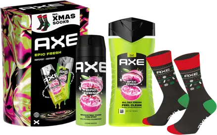 Kazeta AXE Epic Fresh DEO+SG+ponožky