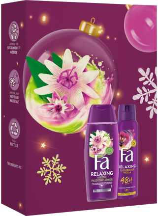 FA darčeková kazeta Mystic Moments sprchový gél 250ml a Fa Mystic Moments deo sprej 150ml