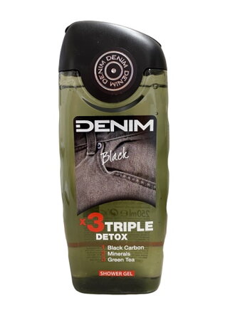 Denim sprchový gél 250ml Black