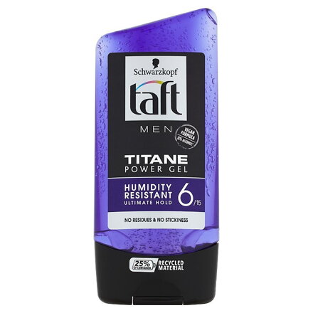 Taft Men Power Gel Titane Hold 6 150 ml