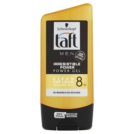 Taft Men Power Gel Irresistible Power Hold 8 150 ml