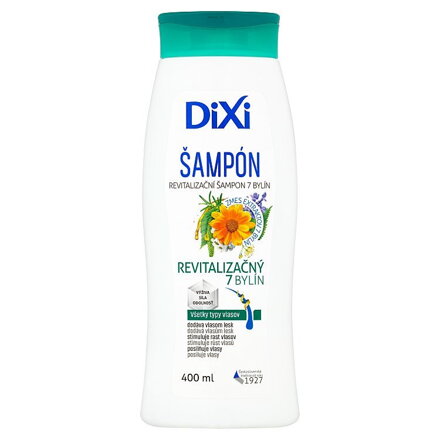 Dixi Revitalizačný šampón 7 bylín 400 ml