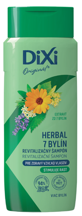 DIXI šampón 400ml revitalizačný 7 bylín