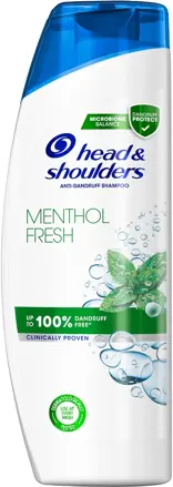 H&S šampón 400ml Menthol Fresh