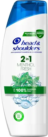 H&S šampón 360ml Menthol Fresh 2v1