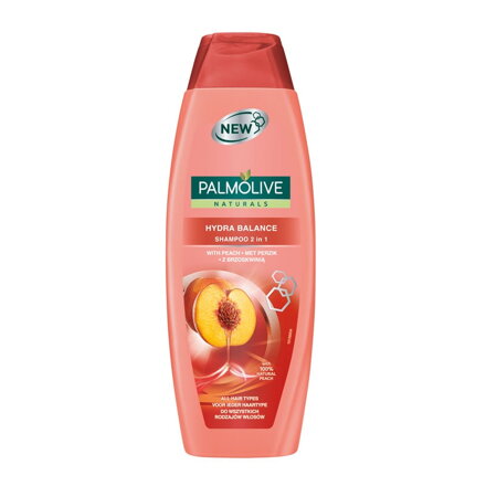 Palmolive šampón 350ml 2v1 broskyňa