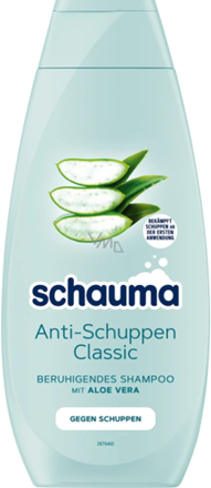 SCHAUMA šampón proti lupinám 400ml Aloe Vera