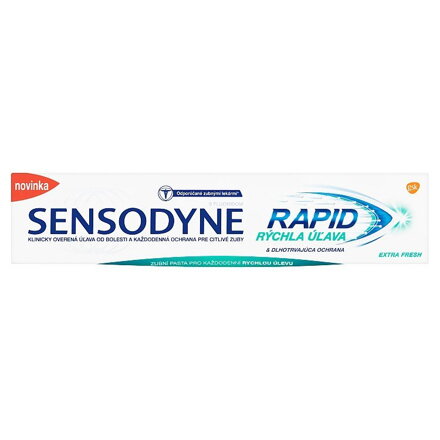 Sensodyne Rapid Extra Fresh zubná pasta 75 ml