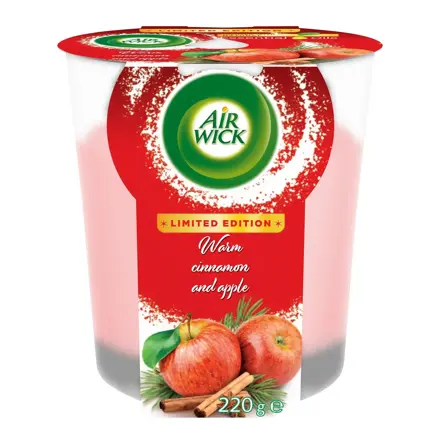 Sviečka Air Wick 220g Apple&Cinnamon