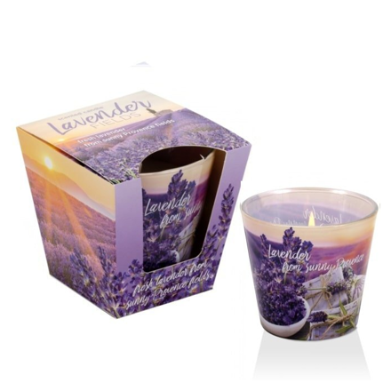Sviečka Bartek 115g Lavander Fields
