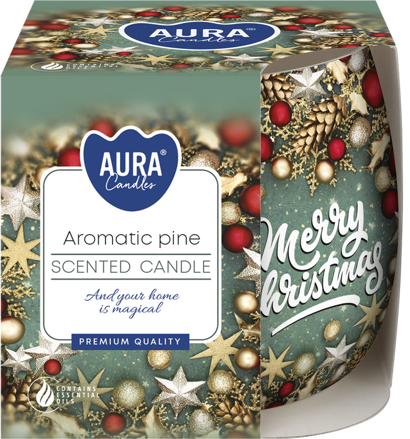 Sviečka sklenená 100g Aromatic Pine