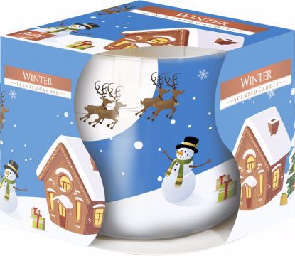Sviečka sklenená 100g Winter