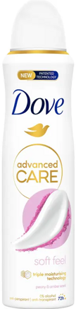 Dove Deo 150ml Soft feel
