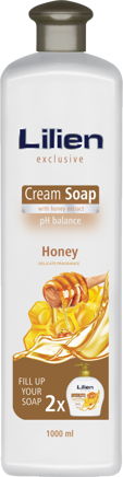 LILIEN tekuté mydlo náplň 1L Honey