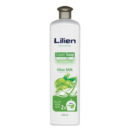 LILIEN tekuté mydlo náplň 1L Olive Milk
