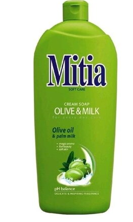 Mitia tekuté mydlo Olive & Milk 1L