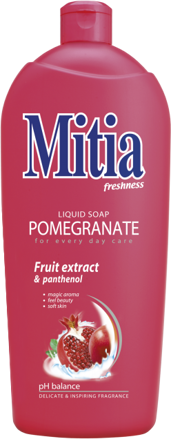 MITIA tekuté mydlo náplň 1L Pomegranate