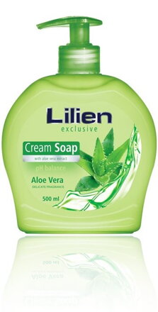 Tekuté mydlo Lilien 500ml - Aloe Vera