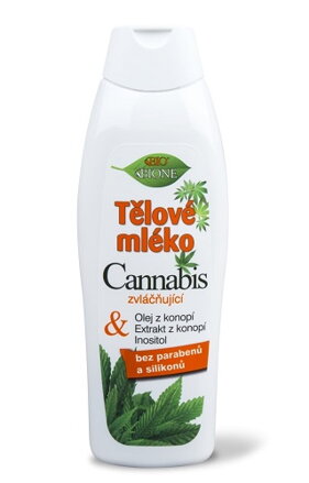 BIO Cannabiers 500ml telové mlieko