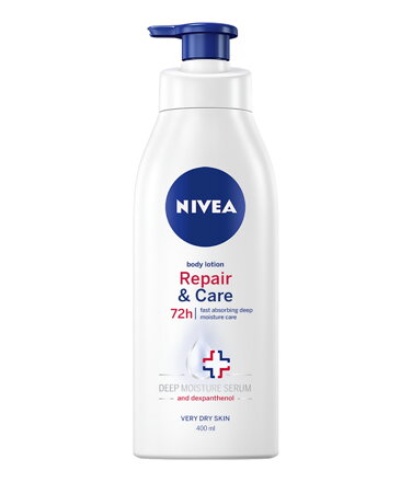 Nivea telové mlieko 400ml Repair & Care