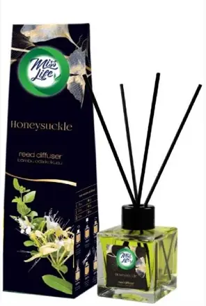 MISS LIFE vonné tyčinky 100ml Honeysuckle MISS LIFE vonné tyčinky 100ml Honeysuckle