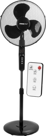 Ventilátor Strend Pro, stojanový, s diaľkovým ovládaním, 40 cm, 45 W