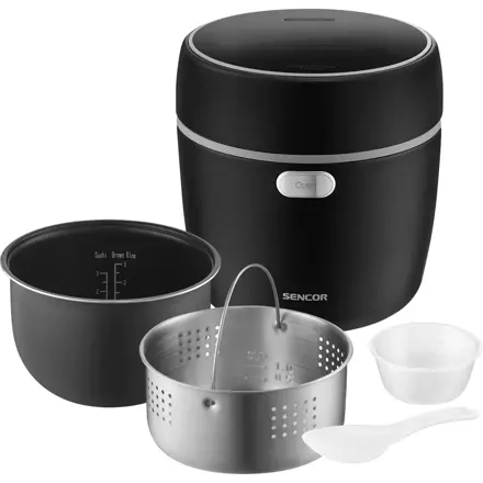 SRM 0671BK Low Carb ryžovar PP SENCOR