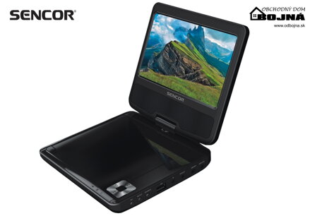 SPV 2722 BLACK prenosné DVD SENCOR