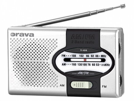 Orava T-103 vreckové rádio