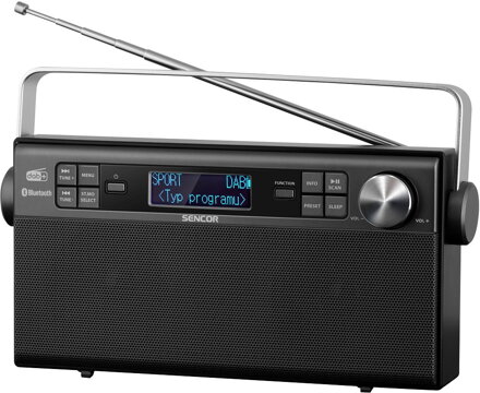 SRD 7800 DAB/FM/BT rádio SENCOR