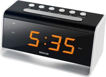SDC 4400W HODINY S BUDÍKOM + LED Sencor