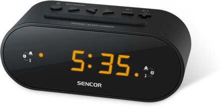 SRC 1100 B rádiobudík SENCOR
