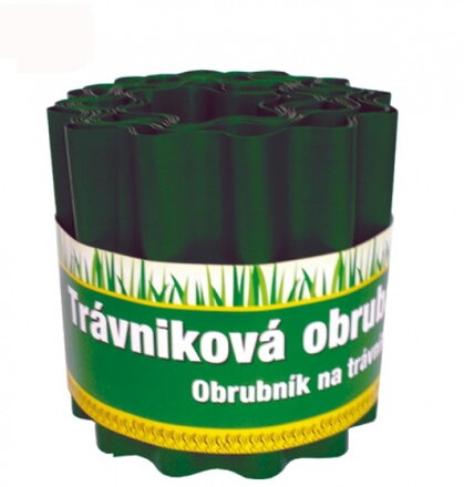 Trávniková obruba 15cm x 9m zelená