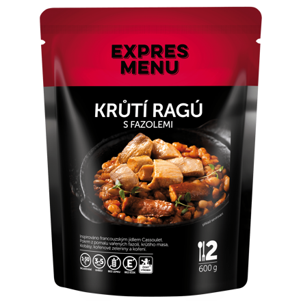 Expres menu Morčacie ragú s fazuľou 2 porcie 600 g