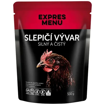 Expres menu Slepačí vývar 2 porcie 500g