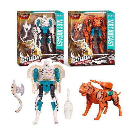 Tiger transformer robot