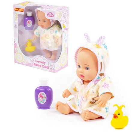 Bábika Lovely 24cm so súpravou na kúpanie