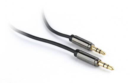 GEMBIRD PREMIUM QUALITY Kábel audio prepájací Jack 3,5mm/Jack 3,5mm 1,8m CCAP-444-6