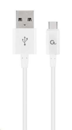 GEMBIRD Kábel CABLEXPERT USB 2.0 AM na Type-C kabel (AM/CM), 1m, biely