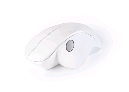 Myš C-TECH VEM-11W, vertikálne, ergonomická, bezdrôtová, 3 tlačidlá, čierna, SILENT MOUSE, USB nano receiver
